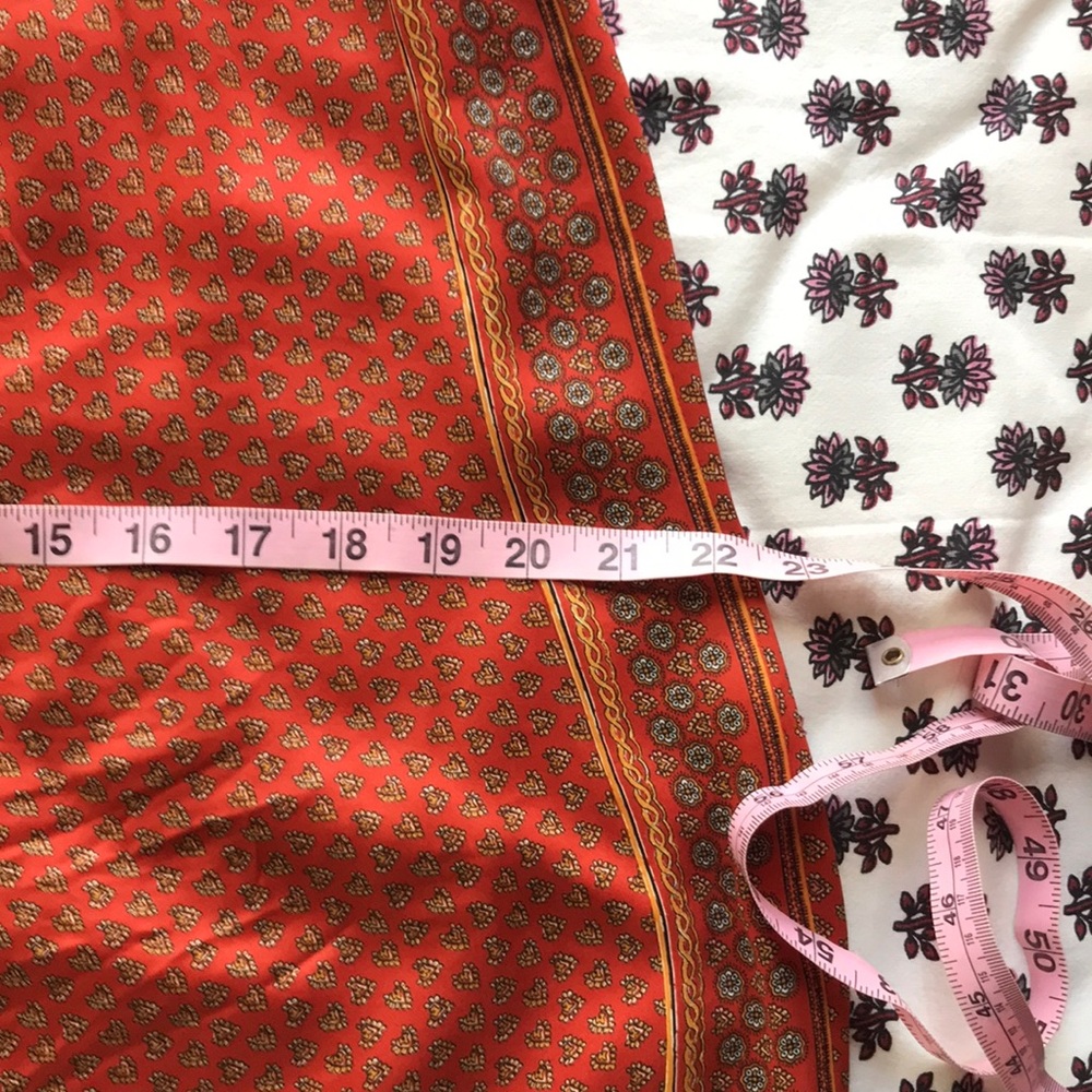 Doen Persimmon Cacilda Silk Pant S/M Size 6 - Picture 7 of 7